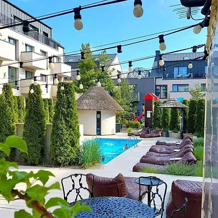 Apartamentai Su Baseinu Апартаменты *